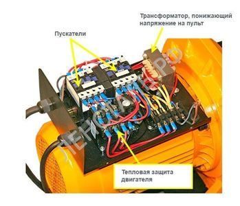 «Лебедка электрическая KDJ-1000E г/п 1000кг/60м (380В)» – №5
