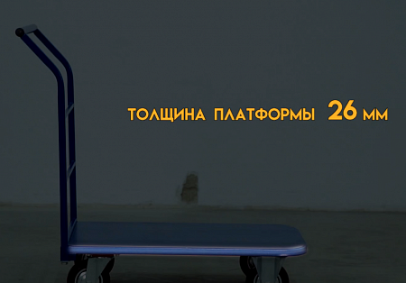 «Тележка ТП 435кг (600х900) 160мм платформенная» – №8