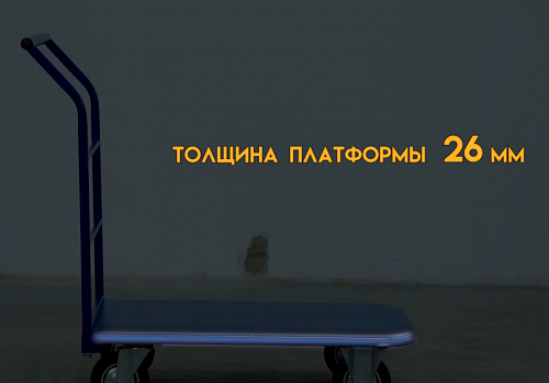 «Тележка ТП 435кг (600х900) 160мм платформенная» – №8